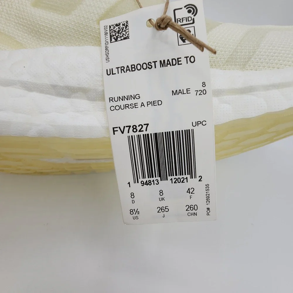 adidas UltraBoost Shoes Mens‎ 8.5 Made To Be Remade Sneakers FV7827 NEW w/ Tag